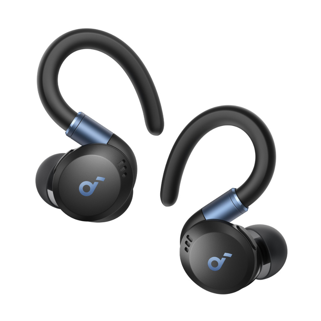 Soundcore Sport X20 โดย Anker True-Wireless หูฟังออกกําลังกายหมุนได้และขยายหูตะขอเสียงรบกวน Cancell