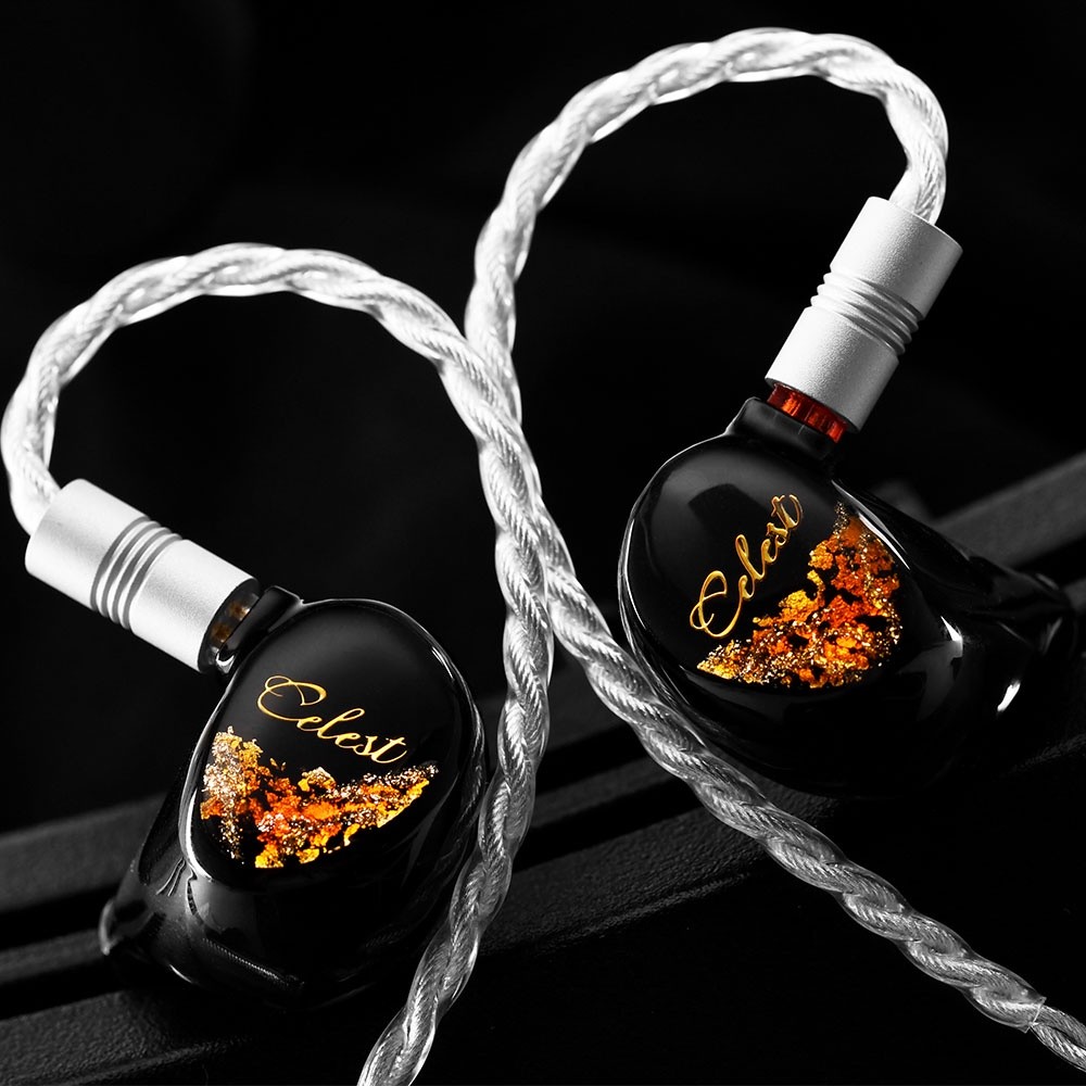 Kinera Celest Plutus Beast หูฟัง 1BC + 1BA + 1SPD สายเคเบิลอินเอียร์ มอนิเตอร์ แบบมีสาย IEMs 0.78 2