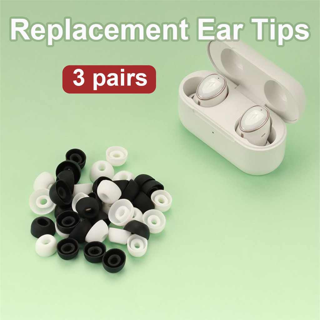 สําหรับ 1MORE PistonBuds Pro / EVO / EHD9001TA / Colo Buds ซิลิโคนเปลี่ยนเคล็ดลับหู Soft Eartips แผ่