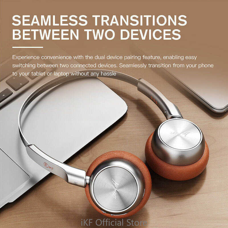 ❤ Ikf R1/R1-Pop หูฟังย้อนยุคไร้สาย Bluetooth V 5.3 คุณภาพเสียงไ