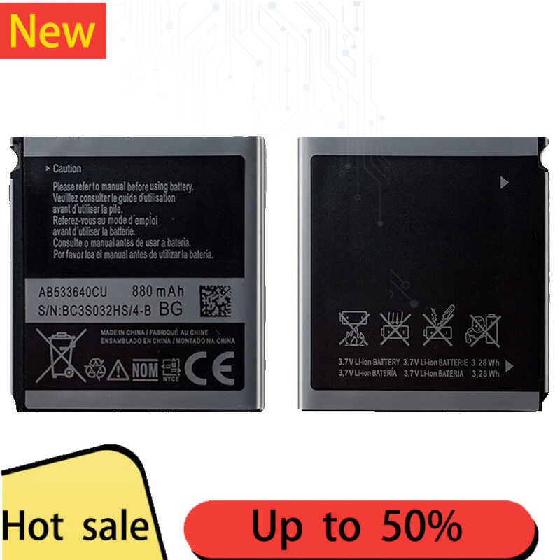 แบตเตอรี่ AB533640CC สำหรับ Samsung G500 C3110C C3310C S3600C S3600i S3601C S5520 S6888 S3930C