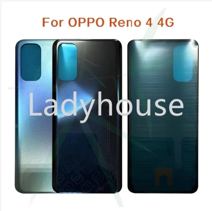 ฝาหลังสําหรับ OPPO Reno 4 4G CPH2113 กรอบกลาง