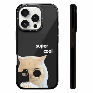บุคลิกภาพSuper Cool Catกรณีเข้ากันได้สําหรับIPhone 11 14 15 …