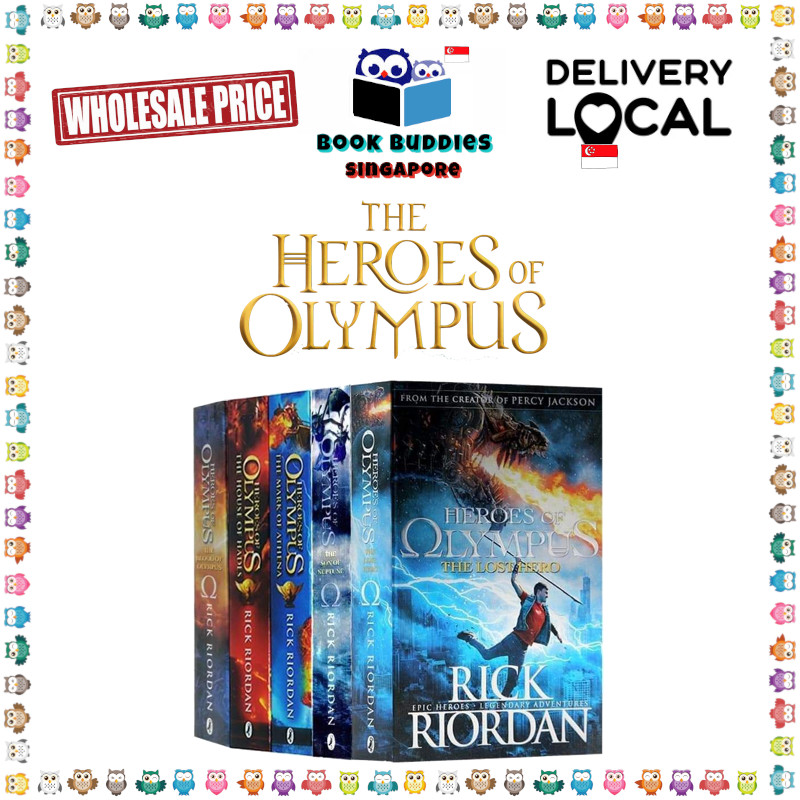 Heroes of Olympus (5 เล่ม) โดย Rick Riordan