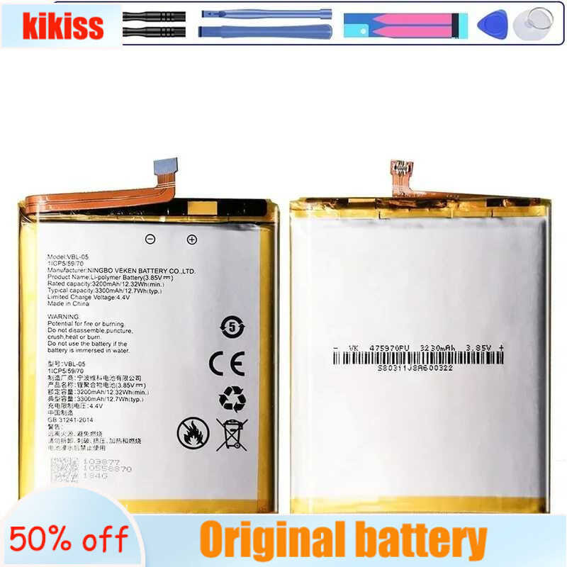 VBL-05 BP-9V สำหรับ VERTU ASTER P สัญญาณสัมผัส V03 VBL-05 V06 แบตเตอรี่โทรศัพท์มือถือ