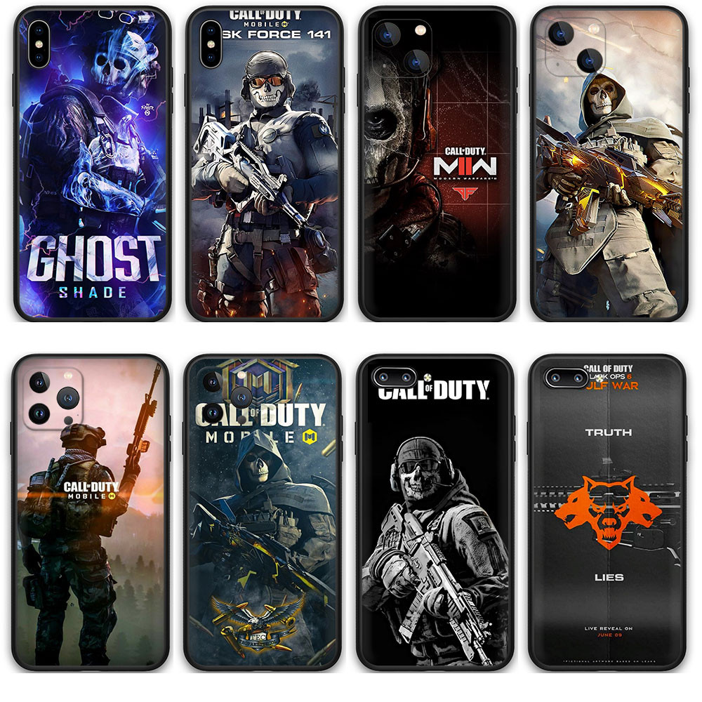 เคสโทรศัพท์ iPhone 5 5s SE 6 6s 6Plus 6sPlus 7 8 SE 7Plus 8Plus X XR XS Max 2T95 Call of Duty