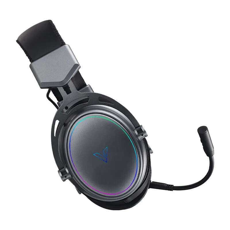 ▥ RAPOO Vh800 ชุดหูฟังไร้สายแบบครอบหู RGB Light Bluetooth หูฟังสําหรับเล่นเกม E-Sports โหมดคู่