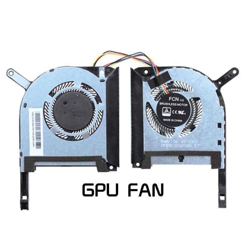 ▥ แล็ปท็อป CPU GPU Coog Fan สำหรับ  TUF Gaming Fx705 Fx705g Fx705gm Fx705du Fx705dd Fx70