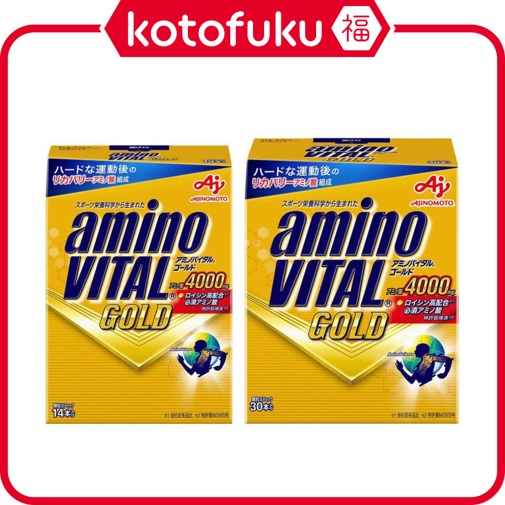 Ajinomoto Amino Vital Gold 14 แท่ง / 30 แท่ง JP
