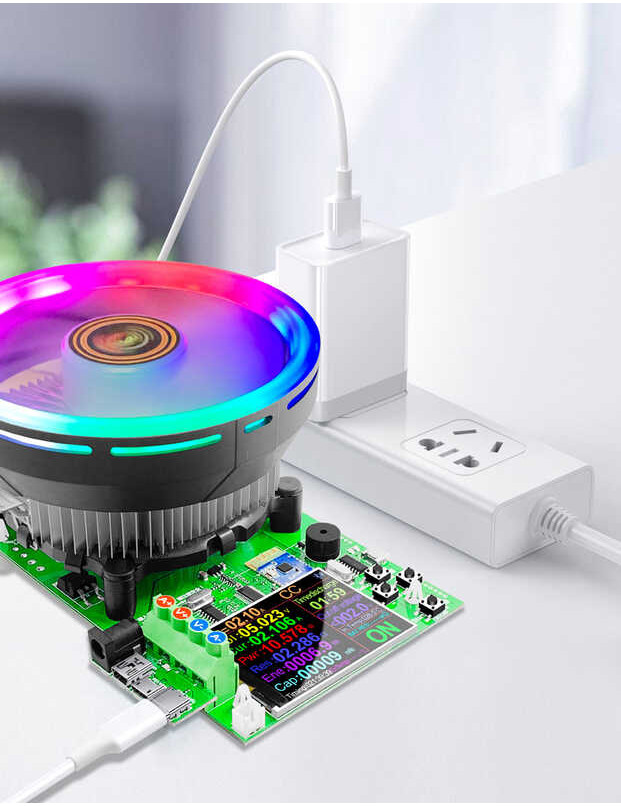 ▥ Dl24/P 150W/180W 2.4" DC USB Tester Electronic Load 18650 Car Battery Capacity Monitor Dischar