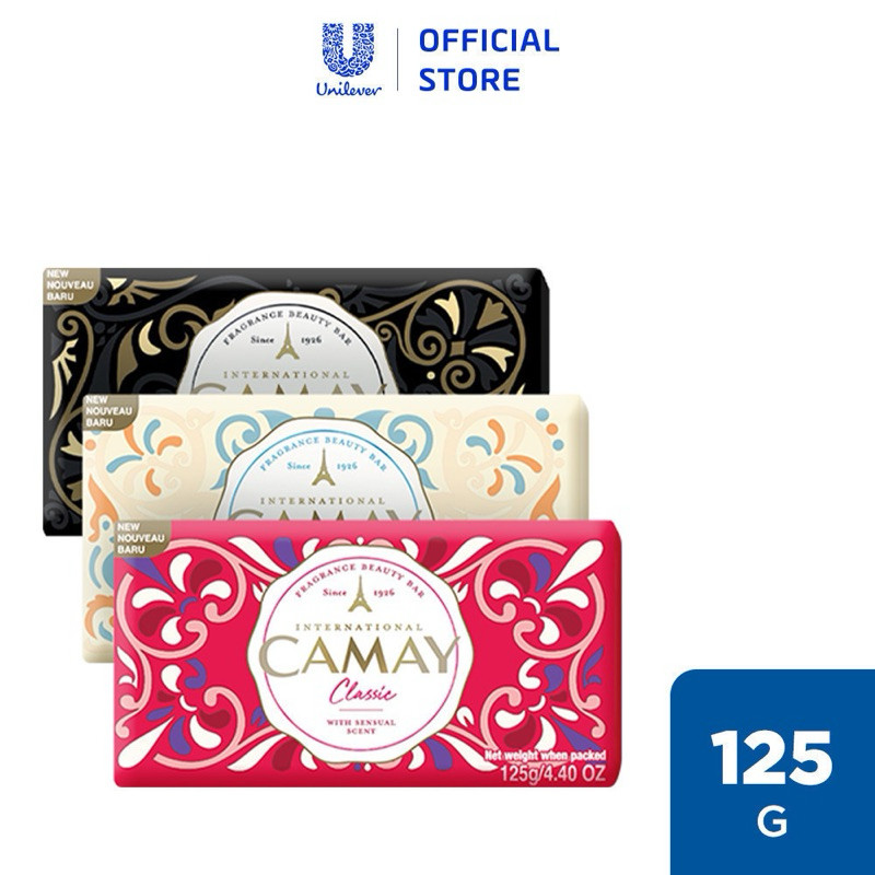 ในสต็อก Camay Bath Soap Cake 125g