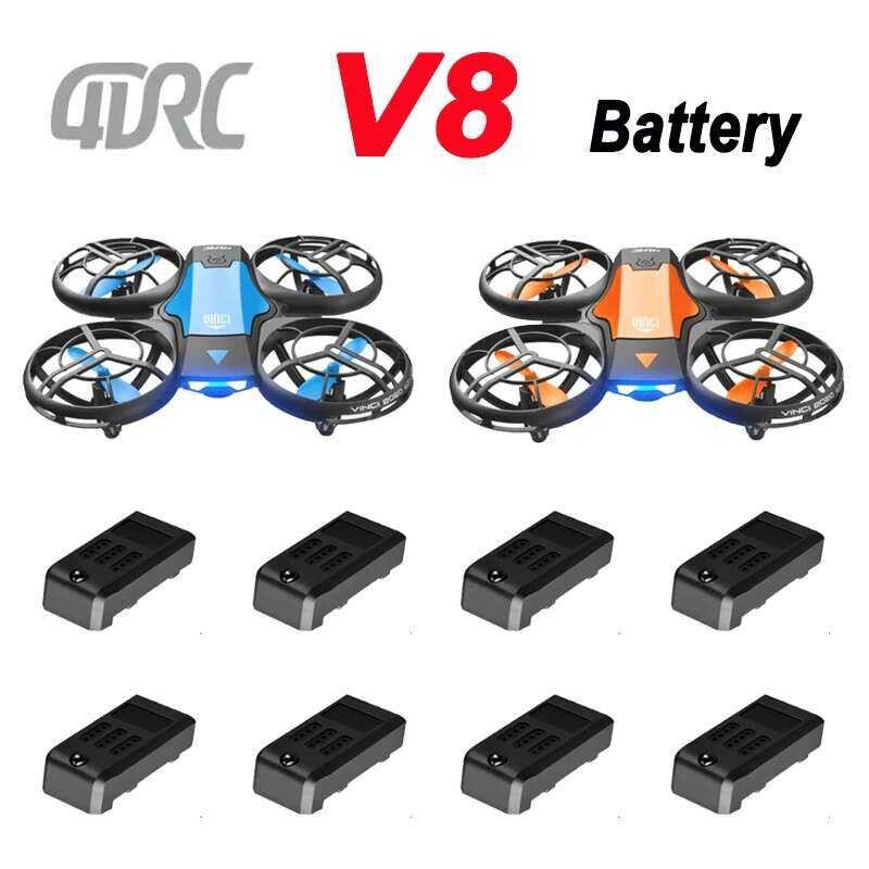 ❃ 4Drc แบตเตอรี่เดิม 4D-V8 แบตเตอรี่ 650Mah สําหรับ 4Drc-V8/V8  อุปกรณ์เสริม V8 RC เครื่อง ❃