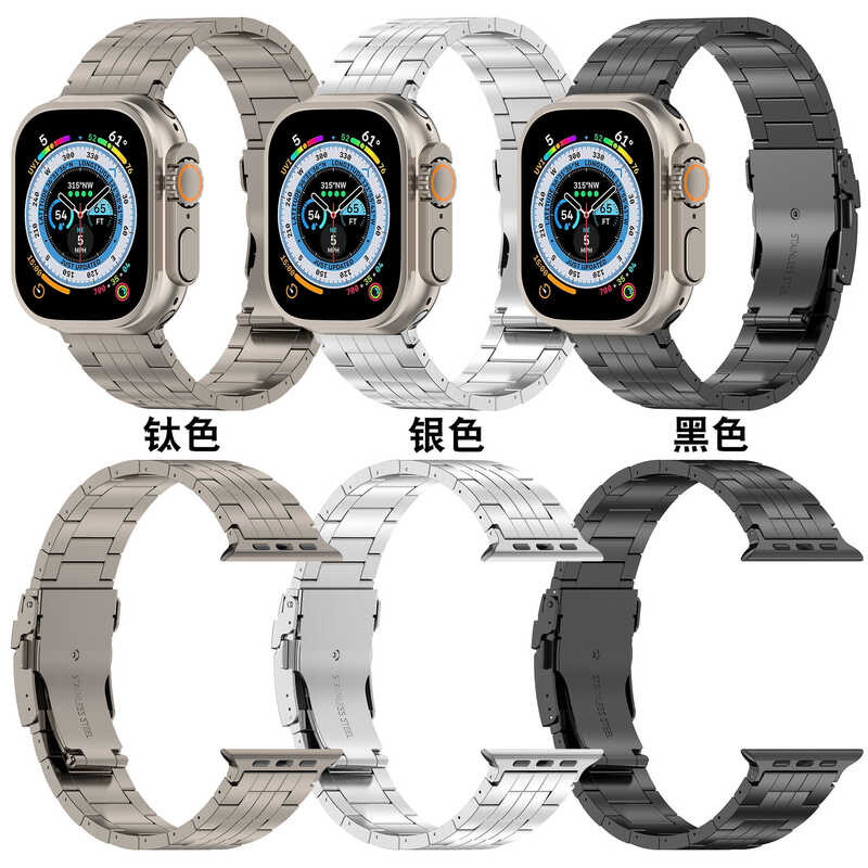 สำหรับ [] Apple Watch Apple Watch ห้าสายไทเทเนียมโลหะสาย Iwatch []