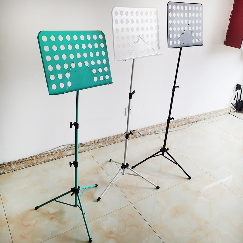คอนเสิร์ตเพลงยืนยกแบบพับเก็บได้และปรับตารางดนตรีกีตาร์บ้านกลอง Guzheng Piano Stand