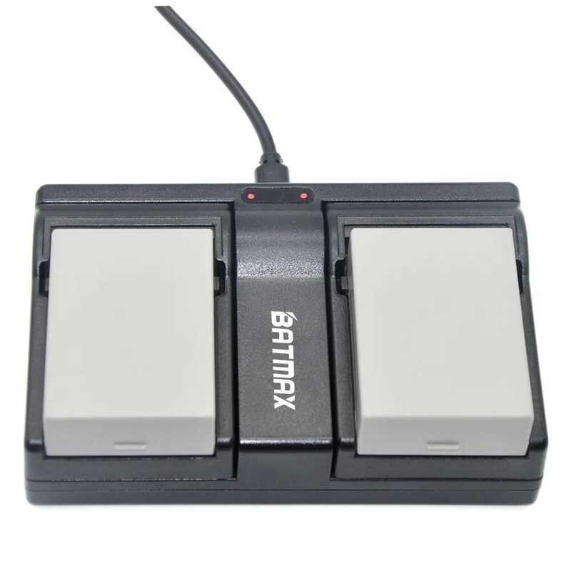 ▥ 2Pcs Lp-E8 LP E8 Lpe8แบตเตอรี่กล้อง + เครื่องชาร์จสำหรับ Canon EOS 550D 600D 650D 700D X4 X5