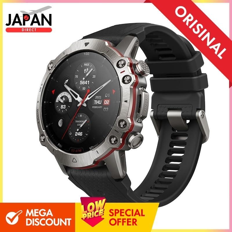 Amazfit Falcon 49mm Outdoor Smartwatch Sleep/Exercise Management with AI 14-day long battery iPhone