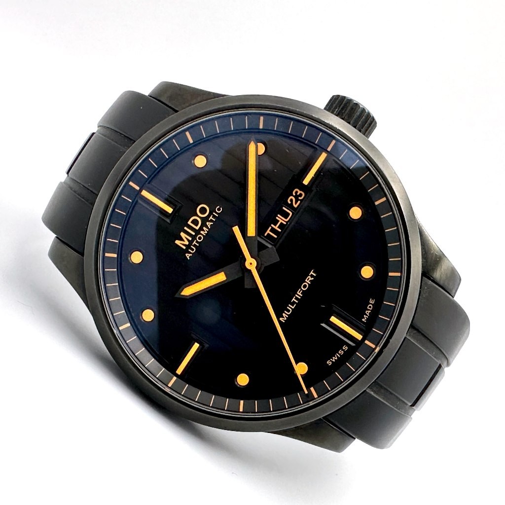 นาฬิกามือสอง MIDO Multifort Special Edition M005430 Automatic Day-Date ขนาดตัวเรือน 42 mm. (Pre-own