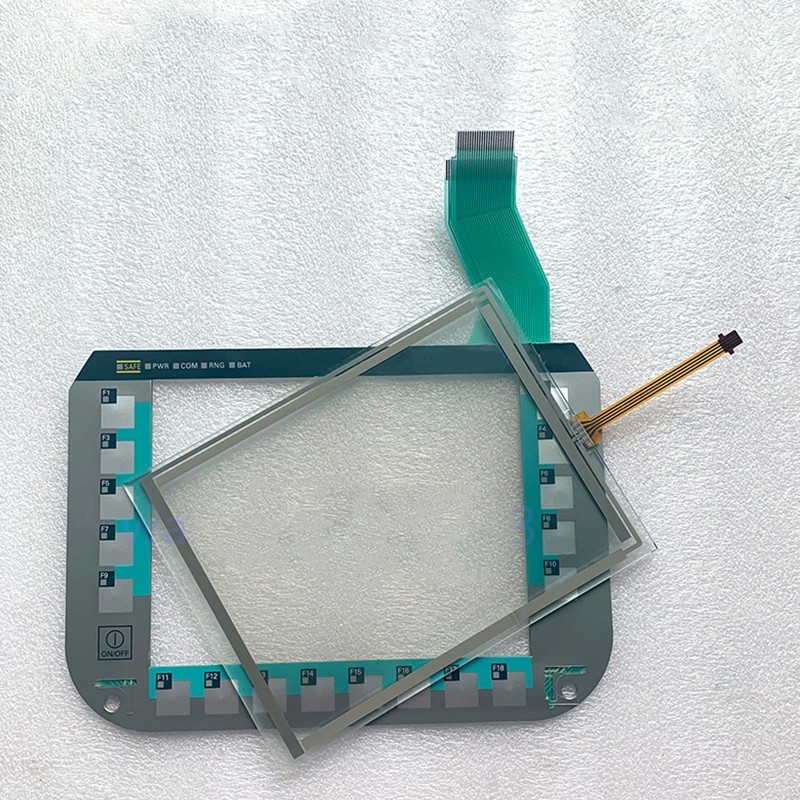 ใหม่เปลี่ยนใช้งานร่วมกับ Touch Panel Touch Membrane Keypad สําหรับ 6AV6 645-0EC01-0AX1 MOBILE PANEL 