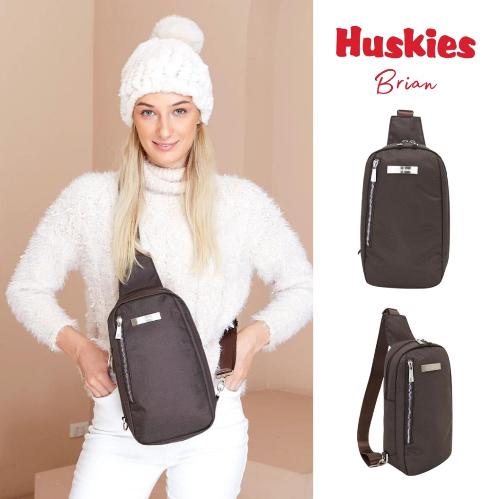 Huskies Bags ฮัสกี้ส์ กระเป๋าคาดอก ฮัสกี้ส์ HK02-767 รุ่น Brian