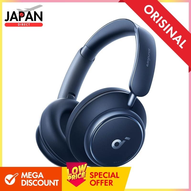 Anker Soundcore Space Q45 (Bluetooth 5.3 Wireless Headphones) [Up to 65 hours music playback / Ultr