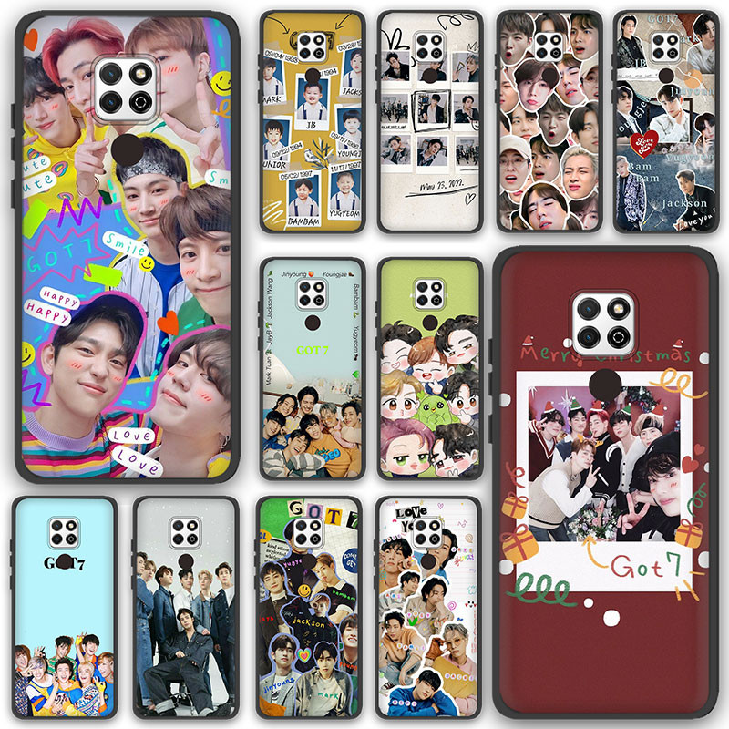 Samsung Galaxy A05 A05S A10 A10S A20 A20S A30 A21 M10S Y7C5 GOT7 ซิลิโคนเคสโทรศัพท์