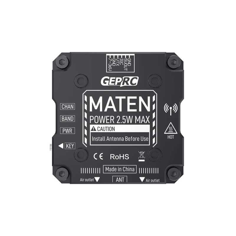 ❃ GEPRC  MATEN 5.8G 2.5W 3W /1.2G 2W VTX PRO FPV ภาพการส่งสัญญาณ Stable s DIY  /1.2G       /1.2G    