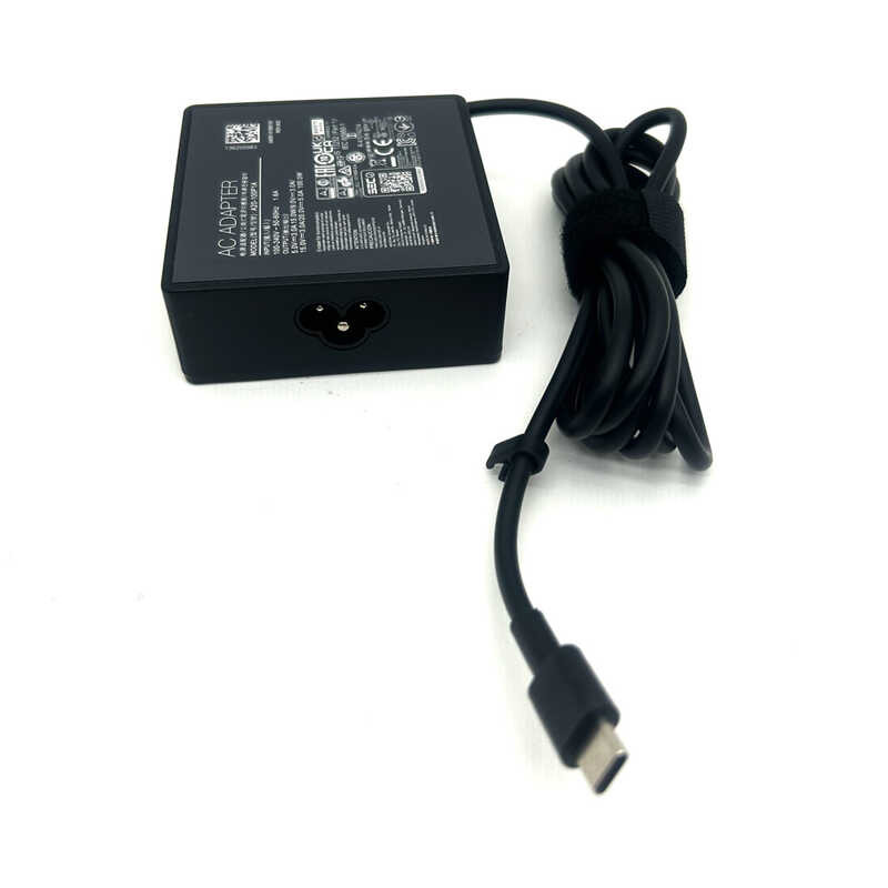 ▥ เครื่องชาร์จแล็ปท็อป USB C เดิม 100W 20V 5A Fast PD สำหรับ ROG