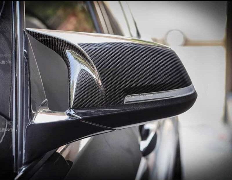 1234 สำหรับ BMW Series X1 / F20F22F30F32 คาร์บอนเปลี่ยนเม็ดสี ABS Horn