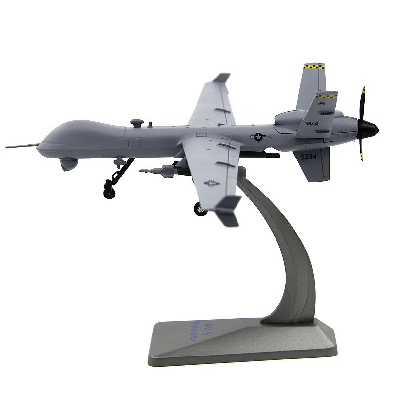1/72 Scale MQ-9 Death Reaper Reconnaissance Plane รุ่นเครื่องบินโลหะผสมคอลเลกชันจอแสดงผล