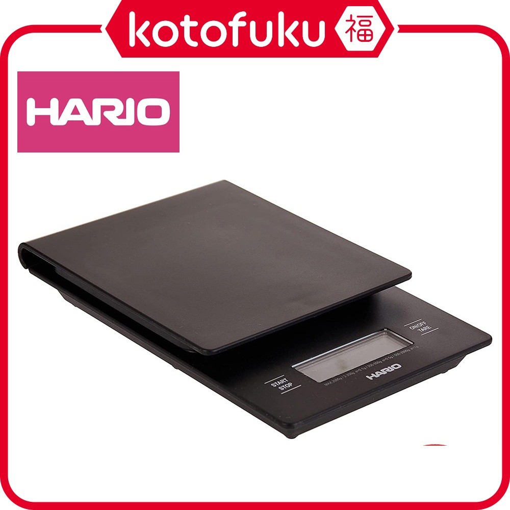 Hario V60 Drip Scale สีดํา Vstn-2000B Coffee Scale Jp
