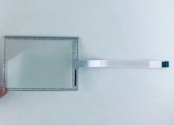 กระจกสัมผัสแผงสัมผัสที่รองรับใหม่ E464979 SCN-A5-FLT05.7-Z02-0H1-R