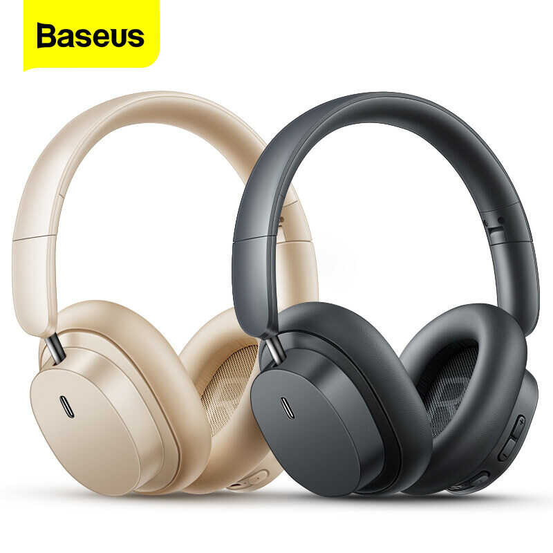 Baseus Bowie D05 หูฟังครอบหูไร้สาย 40มม. 70ชั่วโมง ANC