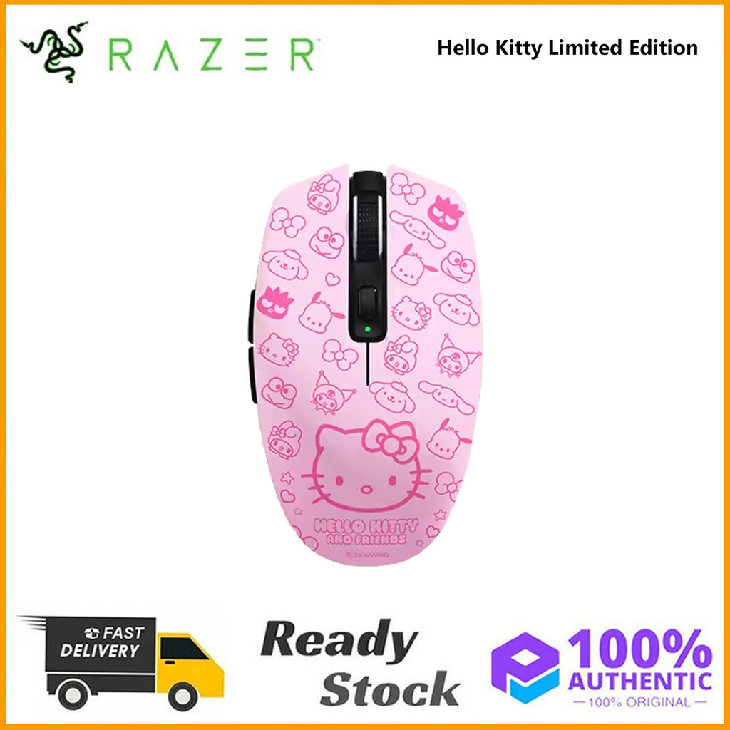 Original Razer Orochi V2 - Hello Kitty Limited Edition เมาส์สําหรับเล่นเกมไร้สาย