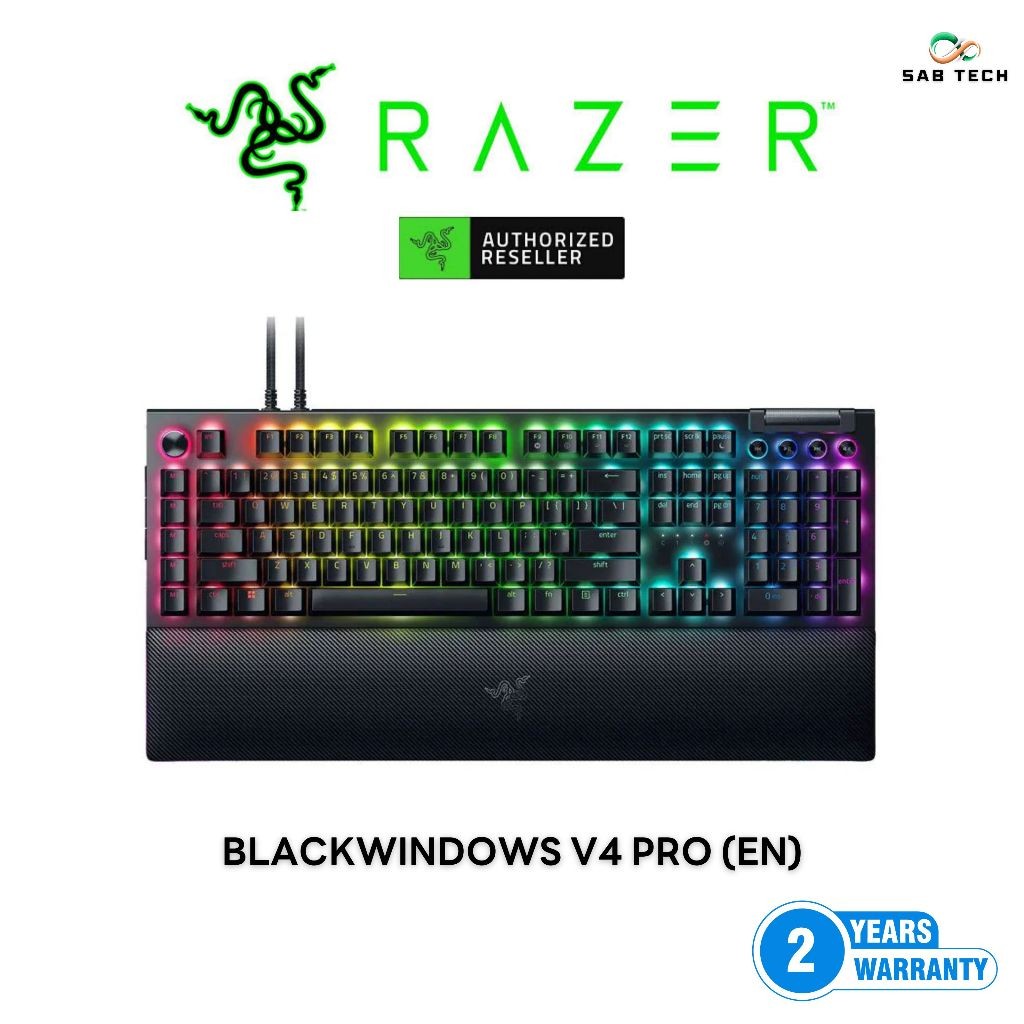 Razer Blackwindows V4 PRO (EN) คีย์บอร์ด เกมมิ่ง
