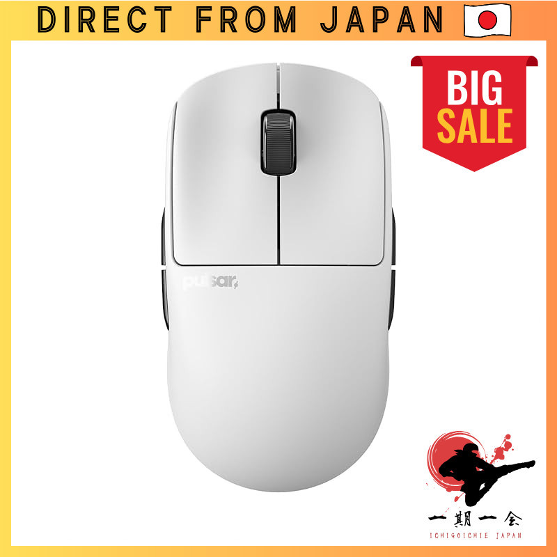 Pulsar Gaming Gears X2A Mini Wireless Gaming Mouse Ultra-Lightweight 55 grams Symmetrical 2.4GHz 1m