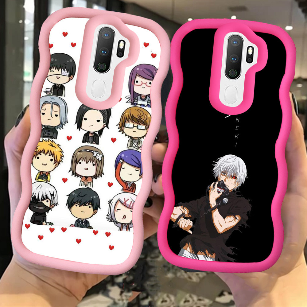 MERAH Z-17 Tokyo ghoul Red Black Pink Casing สําหรับ OPPO A9 F11 A5 2020