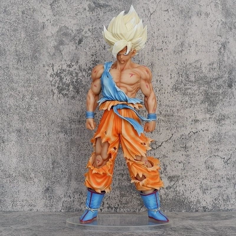 Dragon Ball Super Saiyan Infinite First Super Wukong Battle Loss Wukong Boxed Doll Ornaments Model