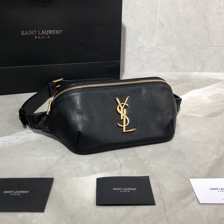 Pre order ราคา5500 YSL classic bumbag กระเป๋าคาดเอวกระเป๋าคาดอก หนังแท้