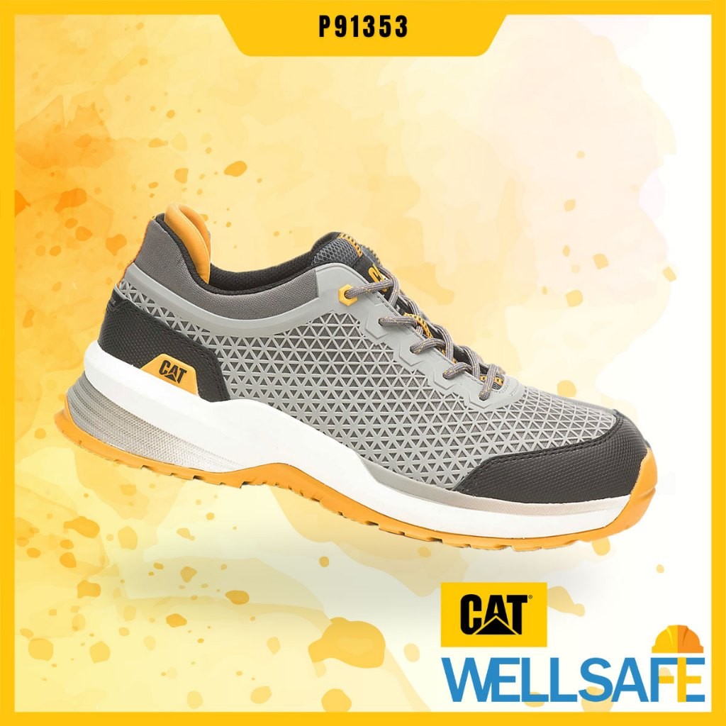 [เก็บโค้ด ลด 30%] CATERPILLAR รองเท้าเซฟตี้ CAT หัว composite STREAMLINE2.0 หุ้มส้นทรงสปอร์ต