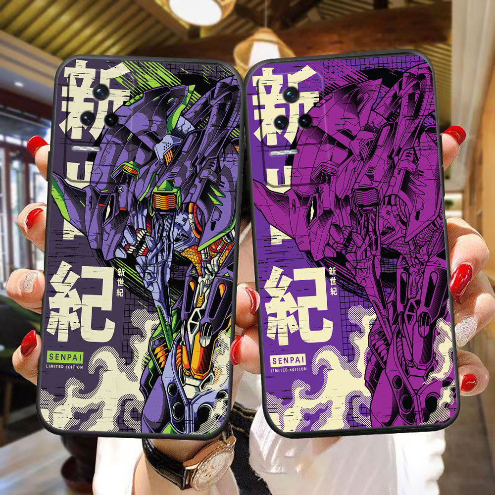 Neon Genesis Evangelion Mecha EVA 01 02 ฝาครอบเคสโทรศัพท์สําหรับ Xiaomi Redmi A1 A2 A3 A5 14C 13C 12