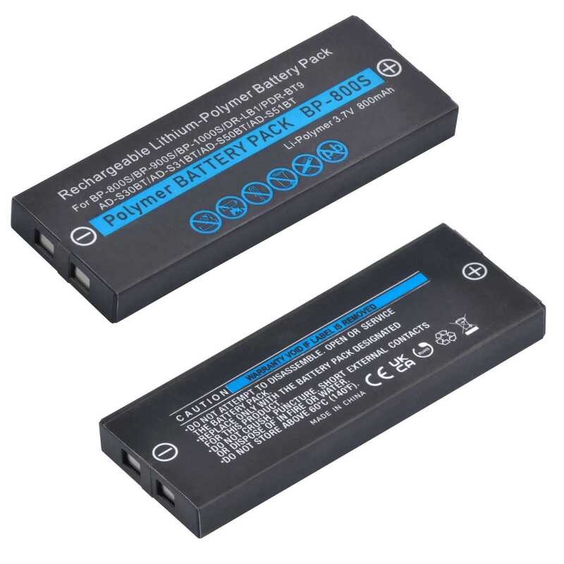 ▥ 800Mah BP 800S Bp-800S แบตเตอรี่สําหรับ Kyocera Bp-900S Bp-1000 Yashica Finecam S3r, S3x,S4,S
