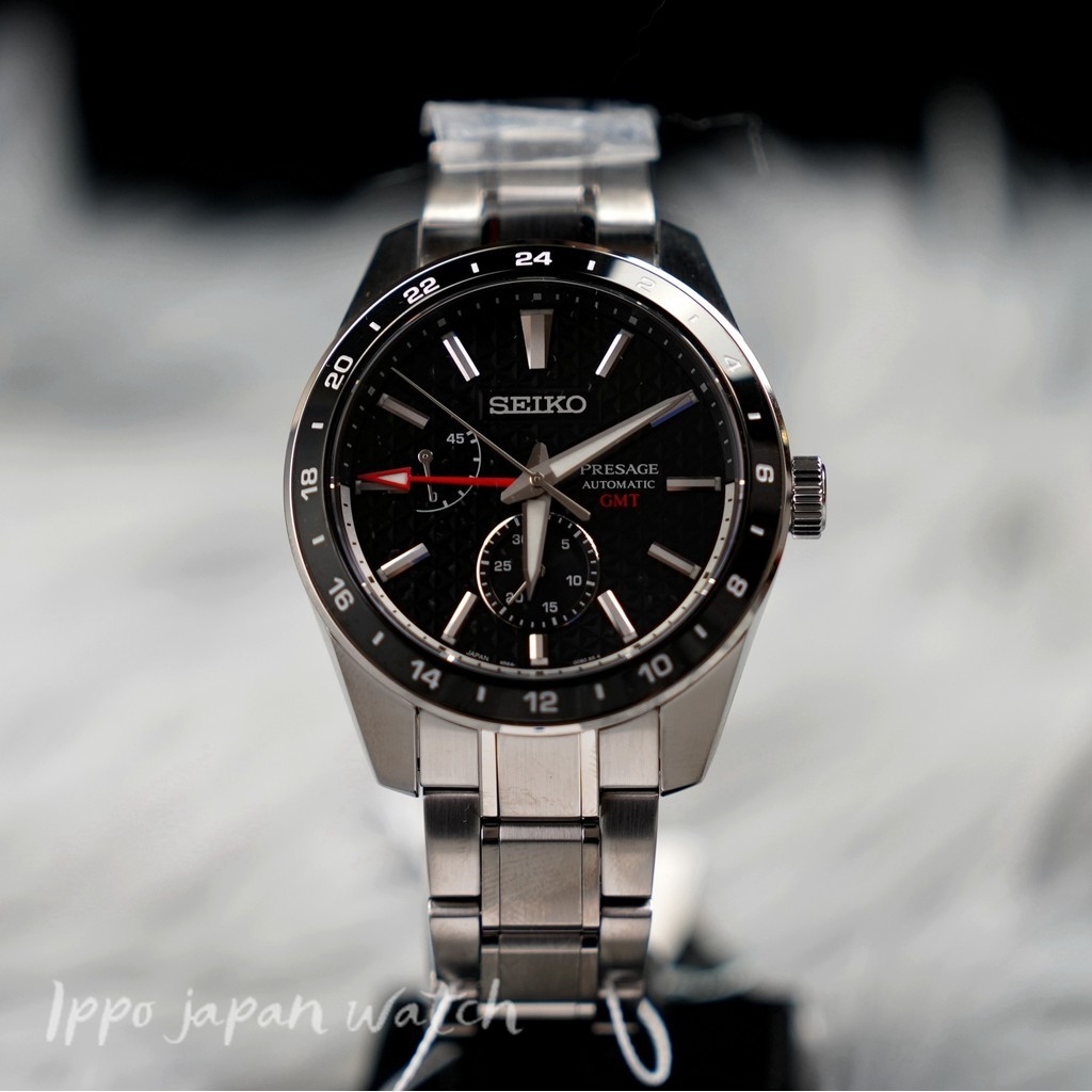 นาฬิกา JDM  Seiko Presage ซีรี่ส์ใหม่ GMT นาฬิกากลไก Spb221j1 Sarf005