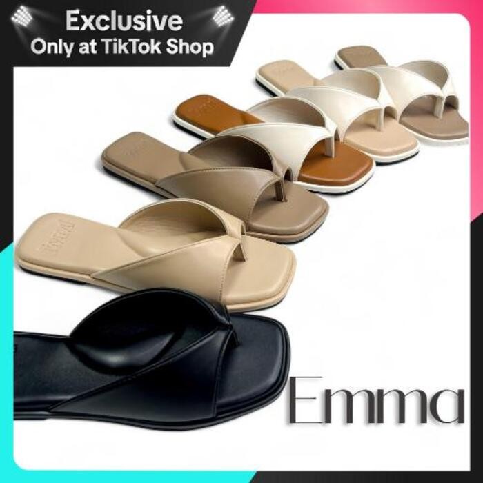 I’mm Shoes รุ่น Emma 018 รองเท้าแตะแฟชั่น ดีไซน์หูหนีบ