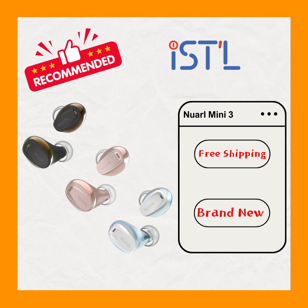 NUARL Mini3 ANC True Wireless Bluetooth Earbuds