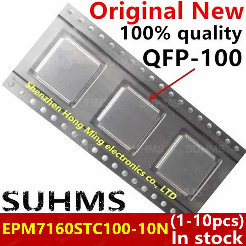 ❤ (1-10 ชิ้น) 100% แบรนด์ใหม่ Epm7160stc100-10N 10N Epm7160stc100 ชิปเซ็ต