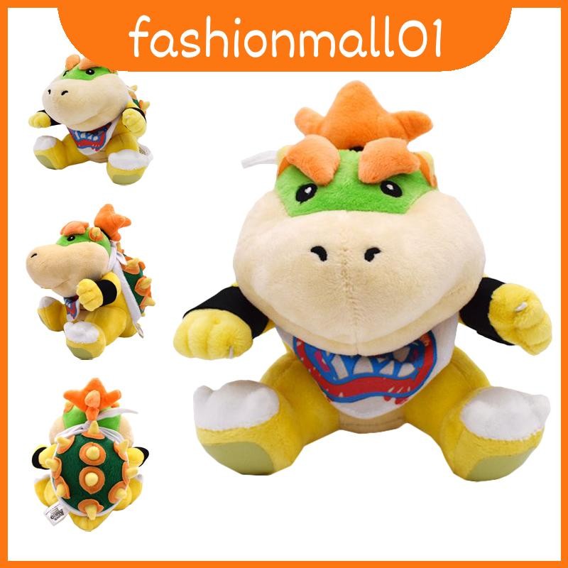 Baby Lovable Bowser Jr 7 "ตุ๊กตา Super Mario Bros Little Buddy ตุ๊กตา Koopa ของเล่น