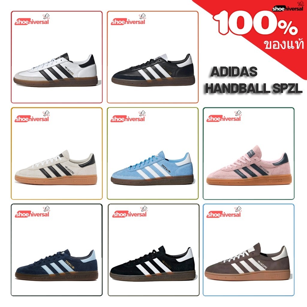 2024 [ พรีออเดอร์ ]️ Adidas Handball Spzl ของแท้100% รองเท้าผ้าใบ Adidas IE3402/IE3403/IF6562/BD763