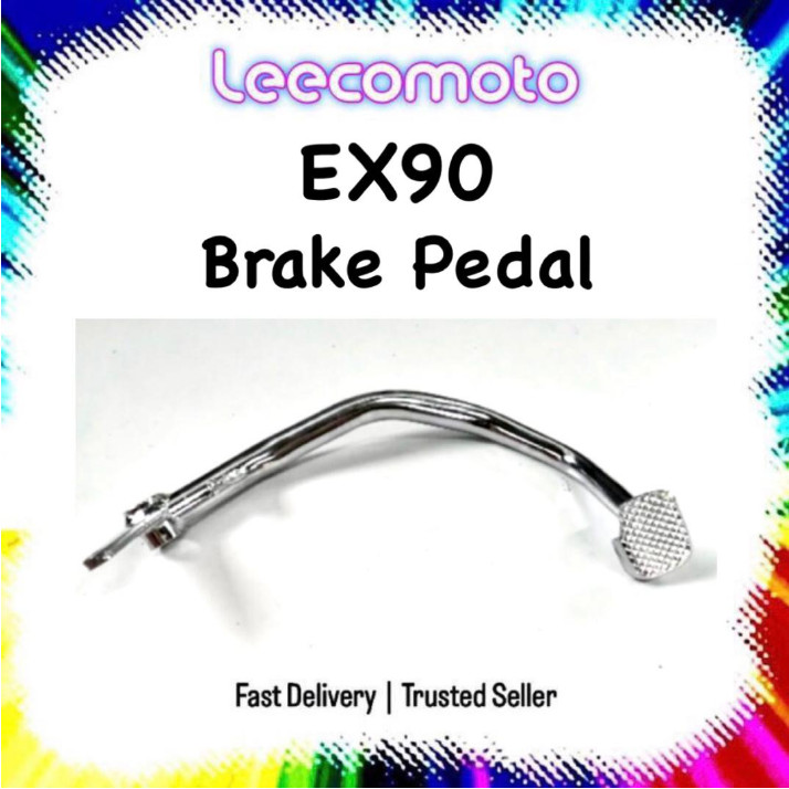 Demak EX90 EX 90 EX-90 แป้นเหยียบเบรคเท้าเหยียบเบรค Padle Paddle Lever ระดับเหล็ก Rod EX90 EX 90