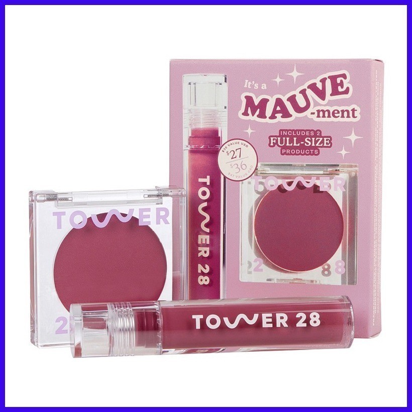 (ONHAND & ของแท ้ ) Tower 28 ShineOn Lip Jelly