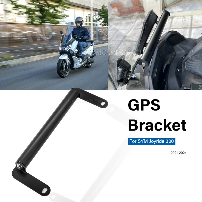 Joyride 300 GPS Bracket สําหรับ SYM Joyride 300 2021-2024 อุปกรณ์เสริมขายึดแฟริ่งด้านหน้า